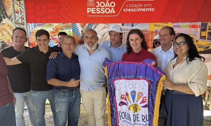 Veneziano anuncia R$ 3 milh�es para os eventos de Jo�o Pessoa, durante lan�amento do Carnaval da capital