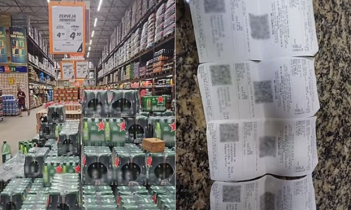 Alegou erro: gerente de supermercado � presa ap�s se negar a entregar cerveja comprada em promo��o a cliente