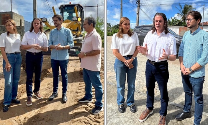 Senador Veneziano Vital entrega motoniveladora para refor�ar a��es de recupera��o de estradas em Campina Grande