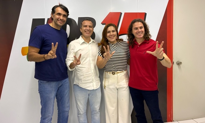 Cicero, Veneziano e Andr� recebem apoio do ex-deputado Dr. �rico e da pr�-candidata a deputada Germana Wanderley