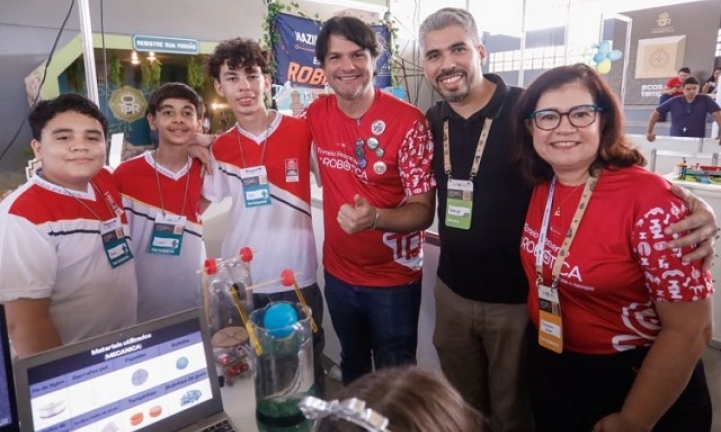 Leo Bezerra destaca que Jo�o Pessoa � refer�ncia nacional em tecnologia, durante Torneio Pessoense de Rob�tica